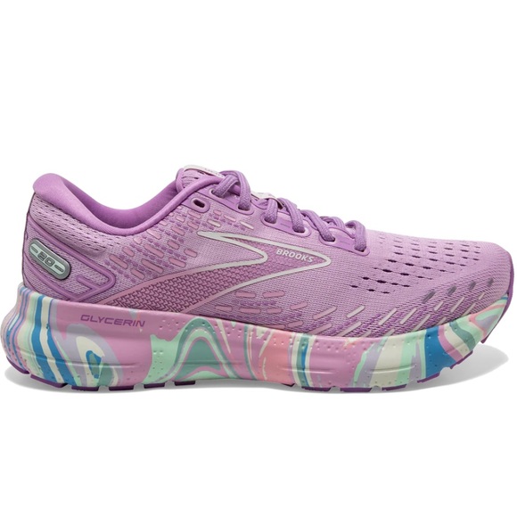 Brooks Women's Lavender Sneakers Size 10 - Picture 1 of 9